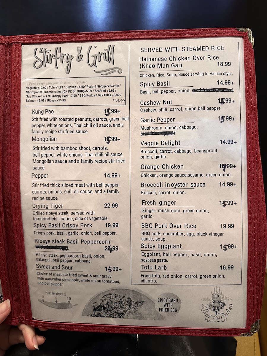 Thai Paradise Restaurant - Las Vegas Menu - Image 4